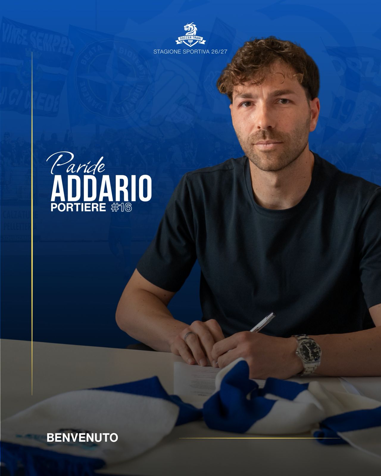 Firmato · Paride Addario
